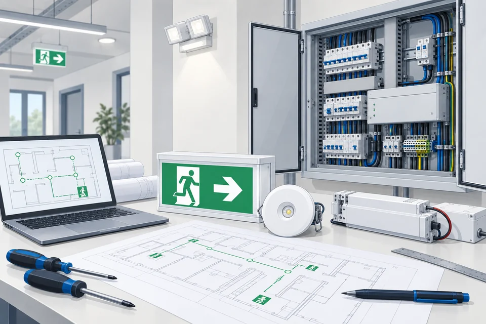 Illustration: Planung und Einbindung in die Elektroanlage