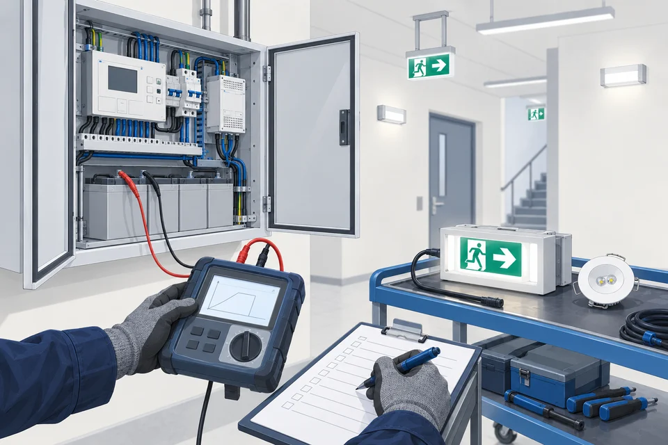 Illustration: Wiederkehrende elektrische Prüfungen