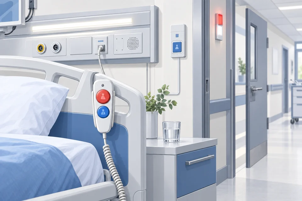 Illustration: Patientenrufsysteme