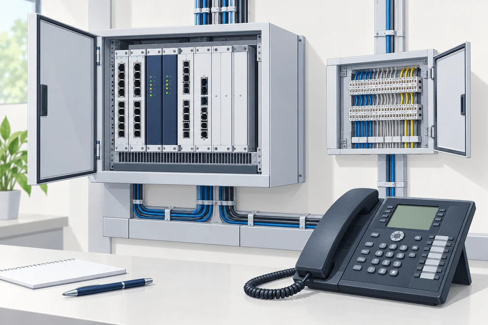 Illustration: ISDN-Bestandsanlagen und Migration