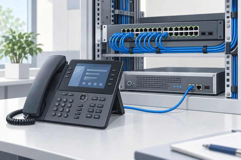 Illustration: Voice over IP (VoIP)
