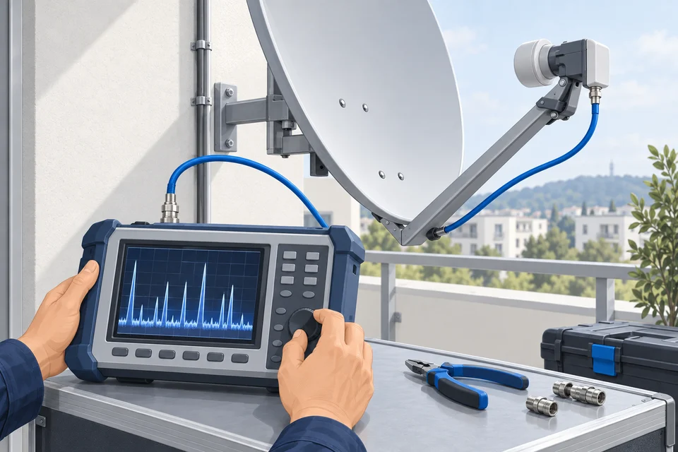 Illustration: Bewertung von HDTV Transpondern im SAT und BK Bereich