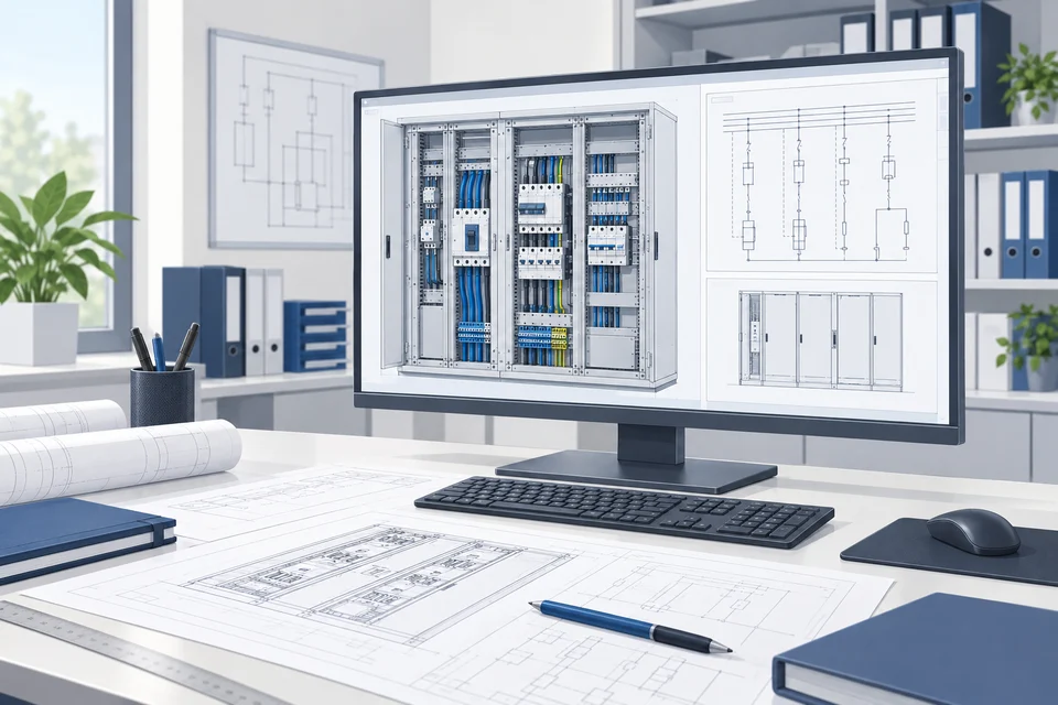 Illustration: Projektierung mit Strieplan CAD-Programm