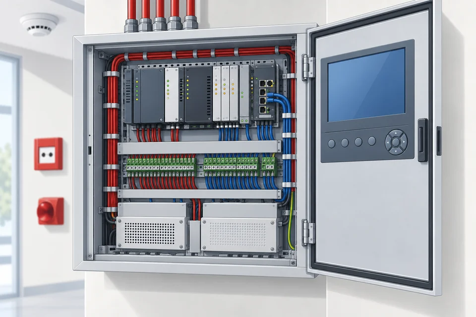 Illustration: Brandmeldecomputer