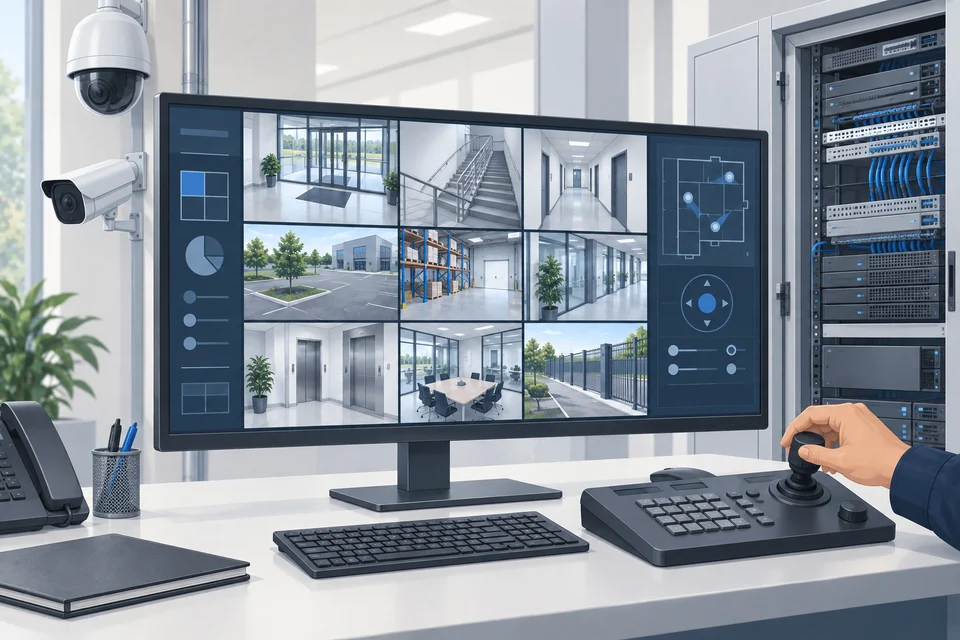 Illustration: Videomanagementsysteme