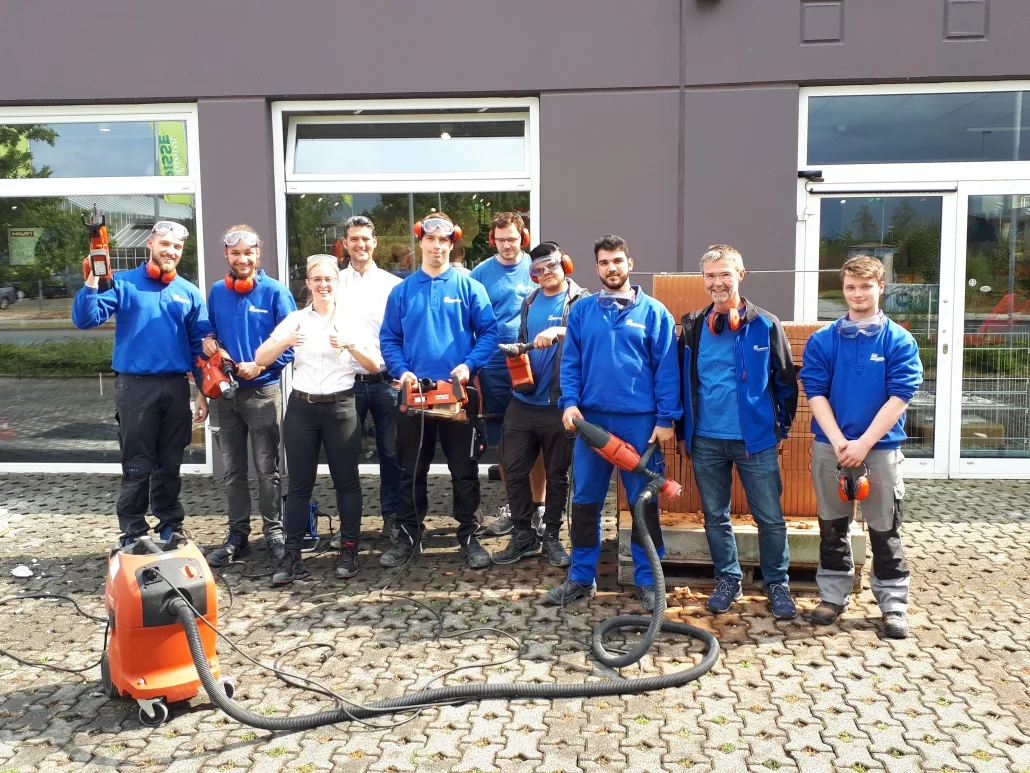 Schulung bei Hilti – Aufnahme 1 zum Beitrag vom 13.08.2019