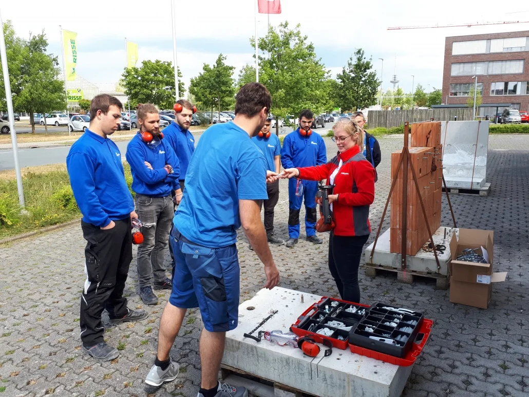 Schulung bei Hilti – Aufnahme 2 zum Beitrag vom 13.08.2019
