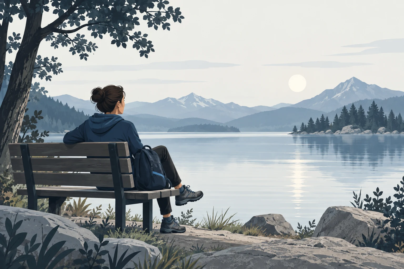 Illustration zum Thema Urlaub & Freizeit